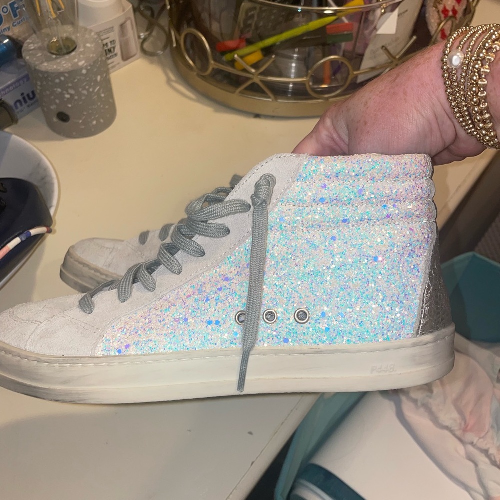 Taylor swift concert inspired P448 sparkle sneakers